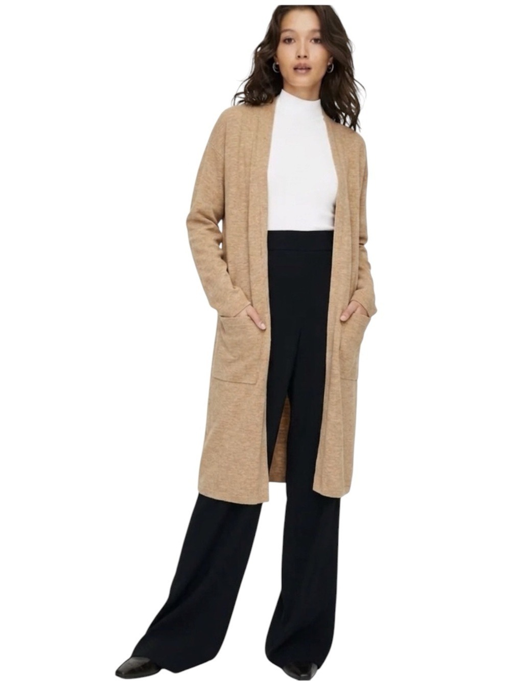 Babaton Lance Cardigan Sweater Olive Beige Size XS Aritzia